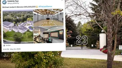 Gigantyczna posiadłość Jordana sprzedana w promocyjnej cenie 