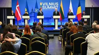 Konferencja liderów po spotkaniu w Wilnie