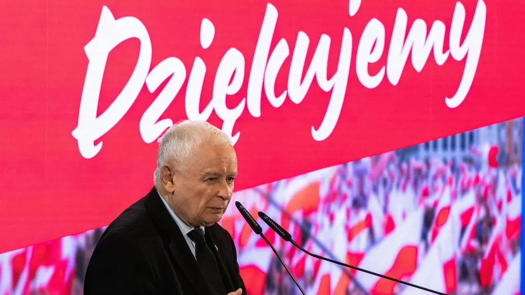 Jarosław Kaczyński we Wrocławiu
