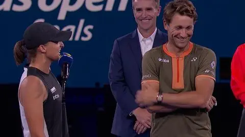 Świątek i Ruud wreszcie to sobie wyjaśnili. "Ty zacząłeś"