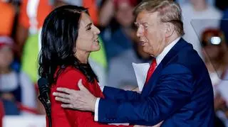 Tulsi Gabbard i Donald Trump