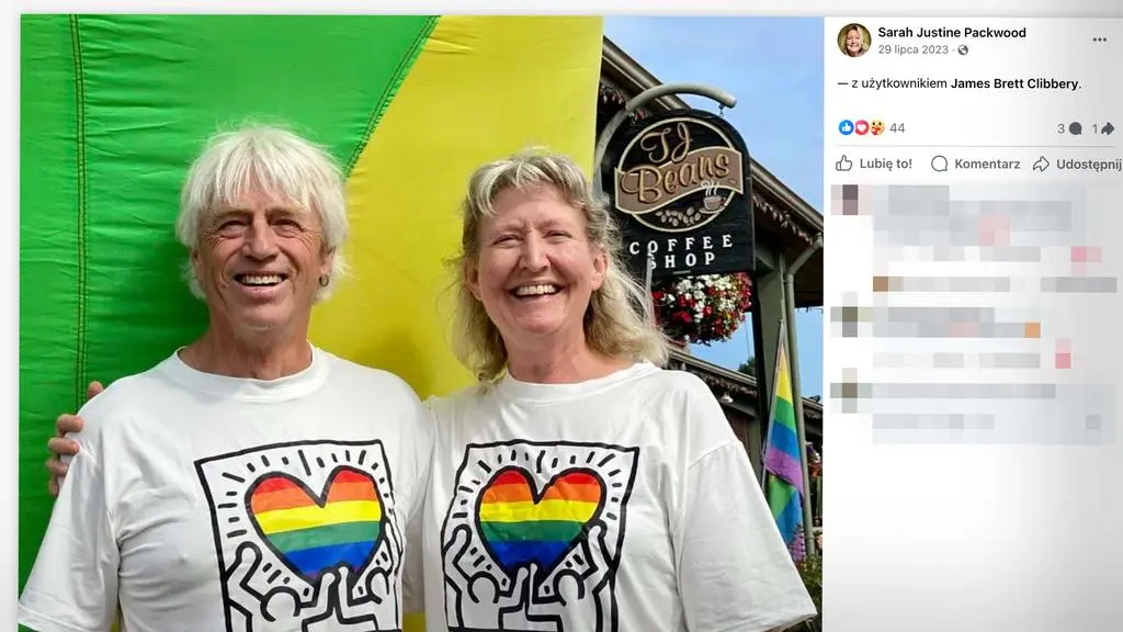 Brytyjka Sarah Packwood i Kanadyjczyk Brett Clibbery 
