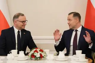 Andrzej Duda i Karol Nawrocki