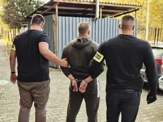 Mężczyźni zostali zatrzymani po pościgu