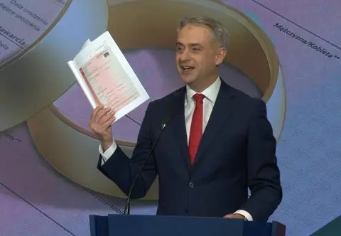 "Najlepszy z możliwych finałów". Gawkowski pokazał dokument