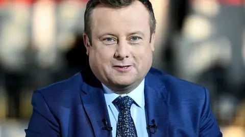 Jasionka, 07.10.2019. Dziennikarz TVP Info Adrian Klarenbach podczas Kongresu 590 w Jasionce