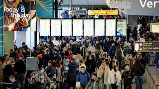 Setki odwołanych lotów z portu Schiphol w Amsterdamie. To ważny punkt przesiadkowy