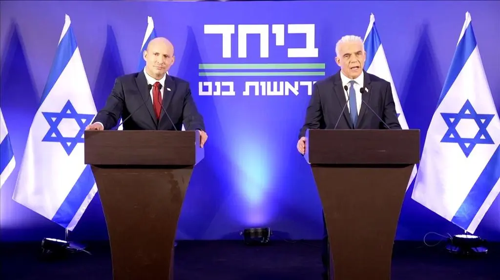 Naftali Benet i Jair Lapid 