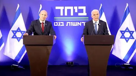Naftali Benet i Jair Lapid