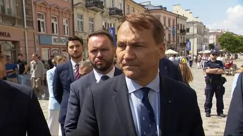 Drony uderzyły w fabrykę Grupy Barlinek. Sikorski: to nam uświadamia skalę i okrucieństwo rosyjskich ataków