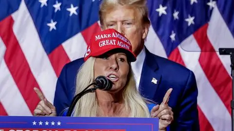 Marjorie Taylor Greene i Donald Trump