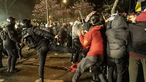 Protest w Stambule przeciwko zatrzymaniu burmistrza Stambułu Imamoglu