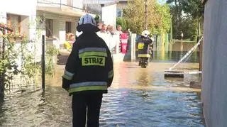 Pogotowie przeciwpowodziowe na obszarze Krakowa 