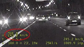 The driver was going more than twice the speed limit