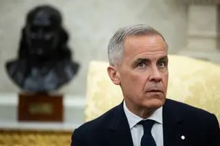 Mark Carney w Gabinecie Owalnym 