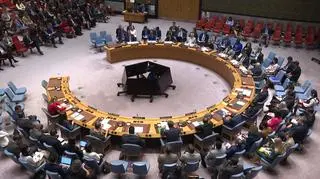 Posiedzenie Rady Bezpieczeństwa ONZ