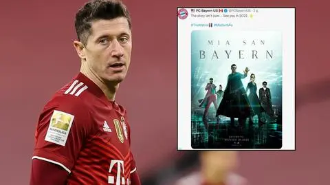 Lewandowski jako Neo. Mistrz Niemiec już zapowiada 2022 rok