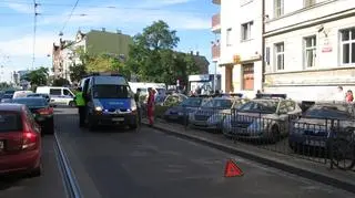 Policja ustala dokładny przebieg wypadku 