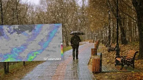 Pogoda na 5 dni: spadnie deszcz ze śniegiem, mocniej powieje