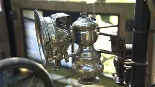 Detal starego roweru