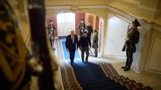 Joe Biden i Wołodymyr Zełenski w Kijowie