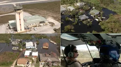 Huragan Dorian przybrał na sile. Relacja reportera