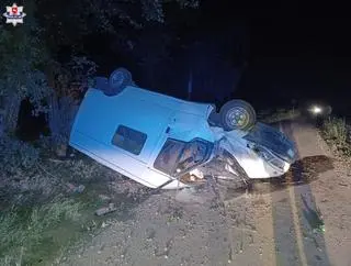 Auto dachowało 
