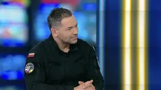 Nadkom. Krzysztof Funkiendorf, dowódca kontyngentu policyjnego do pomocy humanitarnej w Ukrainie