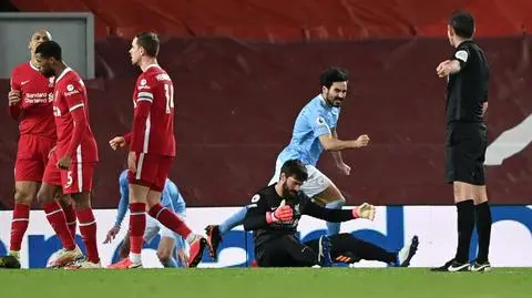 Koszmarny wieczór bramkarza. Manchester City rozbił Liverpool