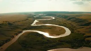 Rzeka Javari przy granicy Brazylii z Peru