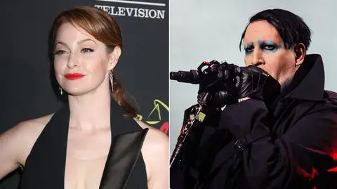 Marilyn Manson miał ją więzić, gonić z siekierą i razić prądem. Aktorka wycofała pozew