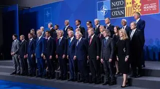 Przywódcy państw NATO na szczycie w Madrycie