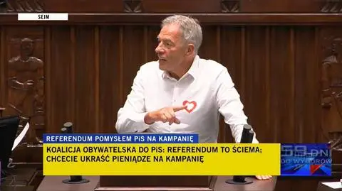 Terlecki do opozycji: wy się też drzecie jak osły