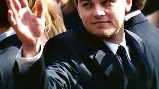 DiCaprio na premierze "Gangów Nowego Jorku" w 2002 roku