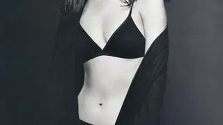 Christy Turlington w kampanii Calvin Klein Underwear 1989