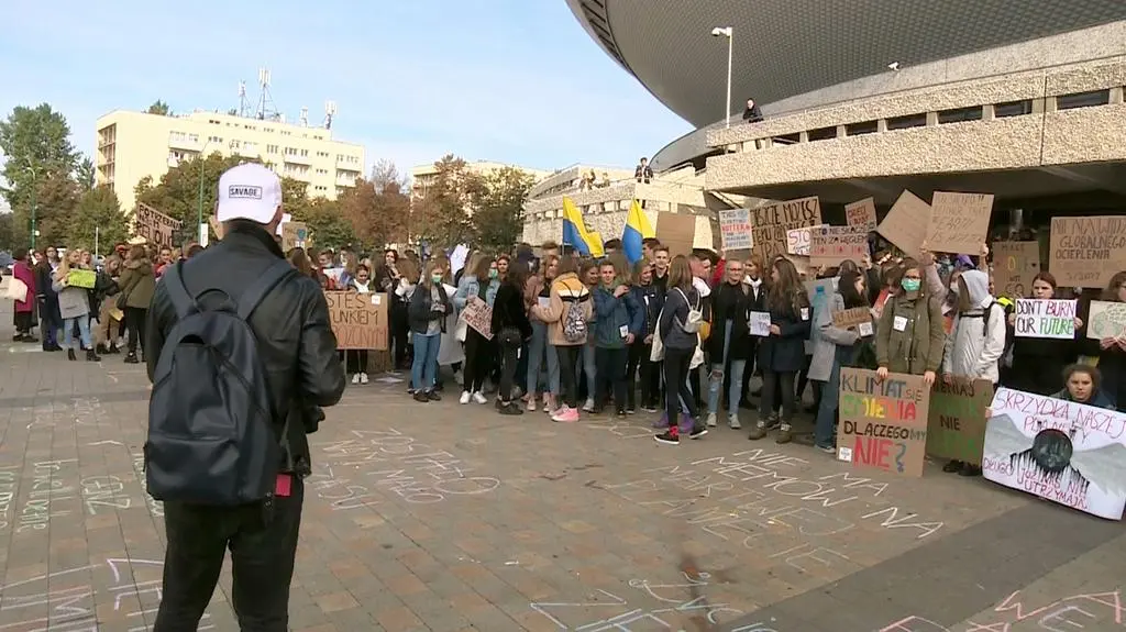 Protest Tysiąca Miast w Katowicach