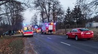 Tragiczny wypadek koło Poddębic 
