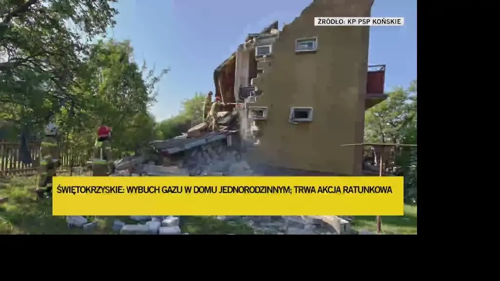 Do wybuchu doszło we wtorek rano