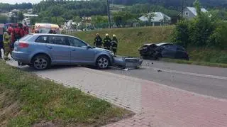 Do wypadku doszło w Szklarach pod Rzeszowem 