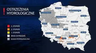 Ostrzeżenia hydrologiczne IMGW 02.09