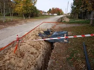 Do odkrycia doszło w pasie drogowym 