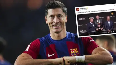 Triumfalny powrót z kadry. Lewandowski odebrał prestiżową nagrodę