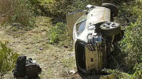 "Mamy zawartość czarnej skrzynki". Policja ustaliła przyczyny wypadku Tigera Woodsa