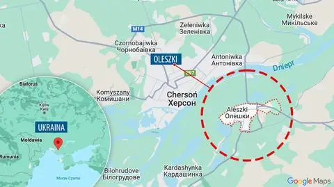mapa oleszki
