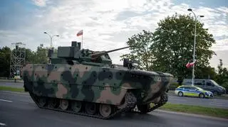 Polish-made infantry fighting vehicle Borsuk