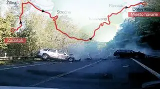 Trasa, którą jechali kierowcy z Polski