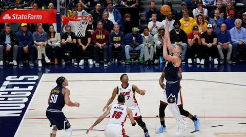 Świetny występ Jokicia nic nie dał. Miami Heat wyrównało w finale