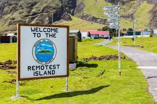 Wyspa Tristan da Cunha jest jedną z najbardziej odosobnionych zamieszkanych wysp na świecie
