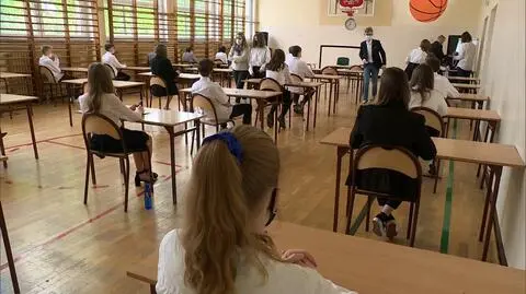 Ukraińskie dzieci w szkole  