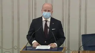 Bartłomiej Wróblewski w Senacie 